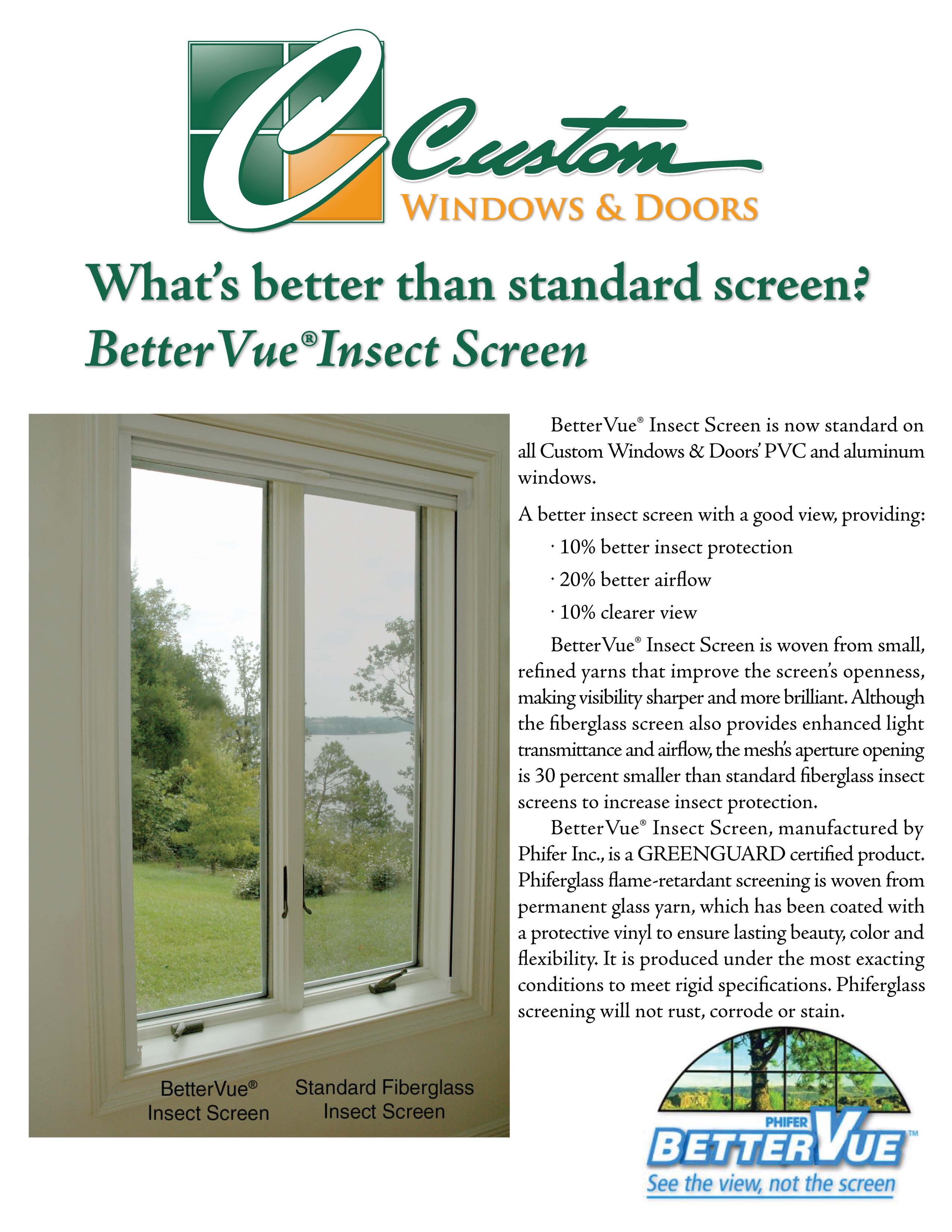 BetterVue Insect Screen